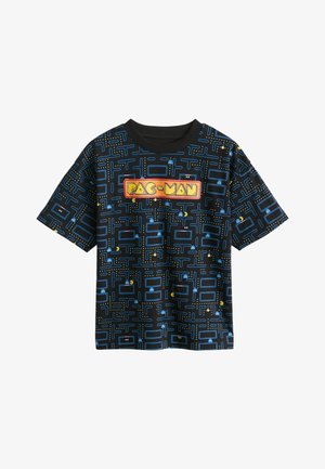 Next, REGULAR FIT - OFFICIAL PAC MAN. - T-shirt imprimé - black multi