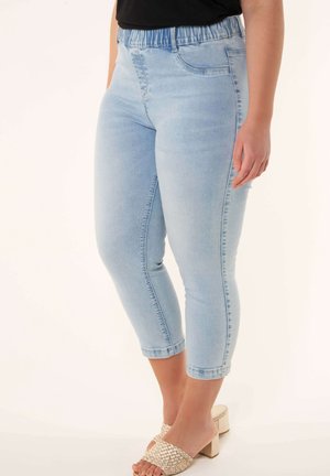 Jeggings - bleached denim