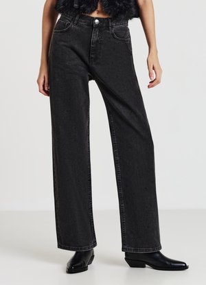 Jeans a sigaretta - nero denim