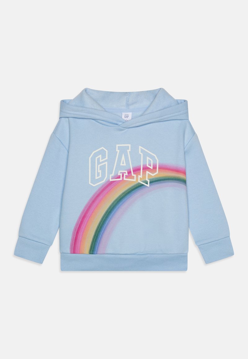 GAP LOGO GRAPHIC HOODIE GIRL - Hanorac - cerulean blue