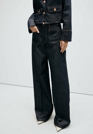 Mango, - Jeansy Relaxed Fit