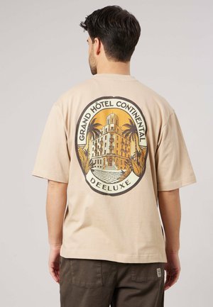DEELUXE, DEELUXE ORIGINAL T-SHIRT BIG - T-shirt imprimé - helles beige