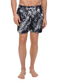 s.Oliver MIT ALL OVER PRINT - Peldēšanas šorti - navy