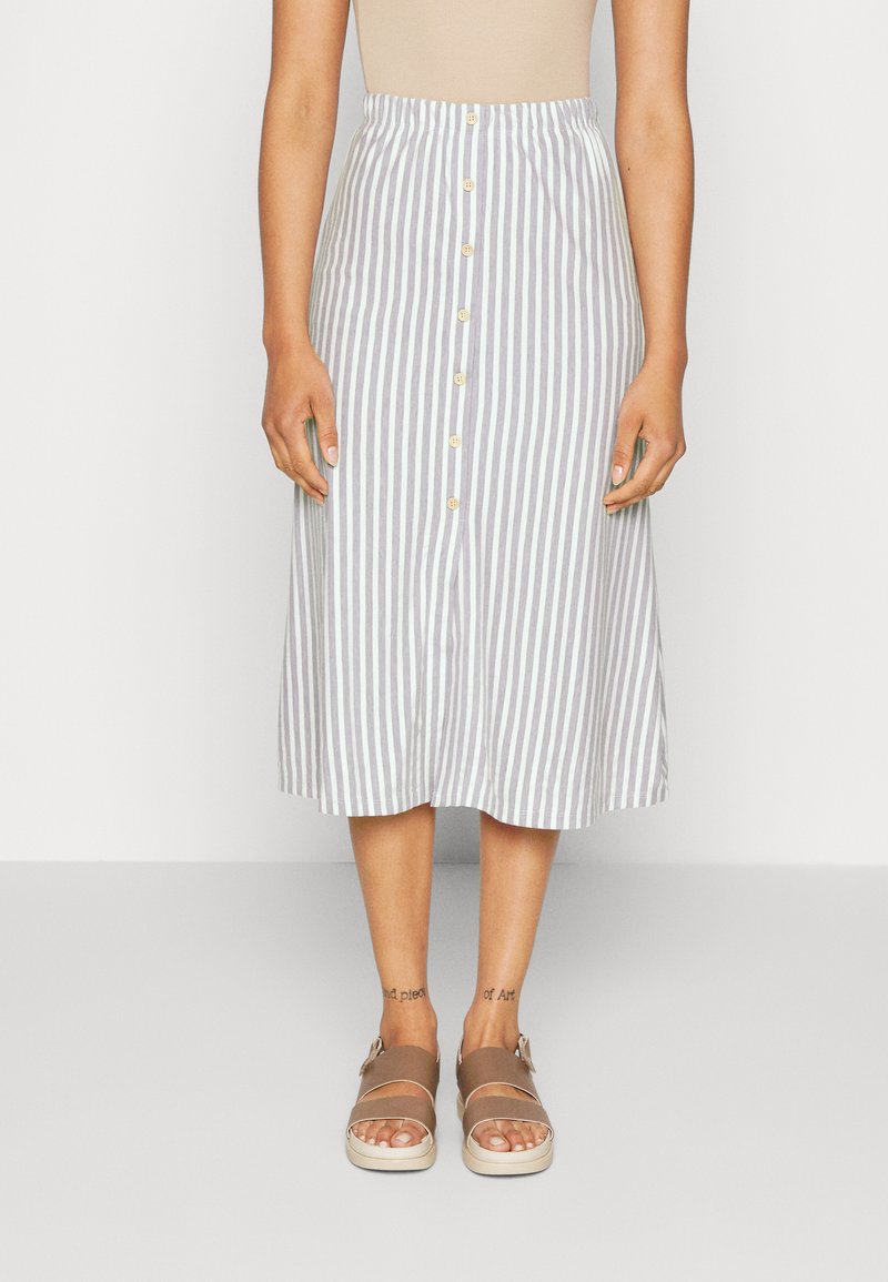 ONLY Tall ONLJOLLA SKIRT - Saia evasé - night sky/cloud dancer