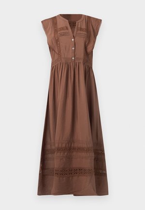Vero Moda Curve, VMCJULES DRESS - Robe longue - cocoa brown