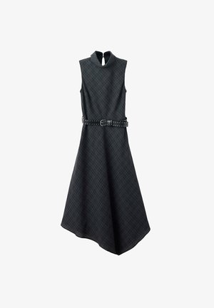 Mango, ADULT - Robe longue - black grey