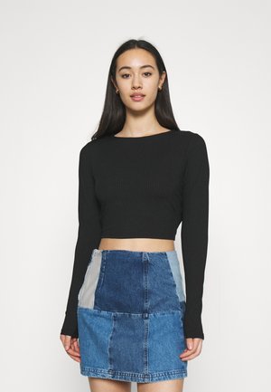JAYDEN - Camiseta de manga larga - black