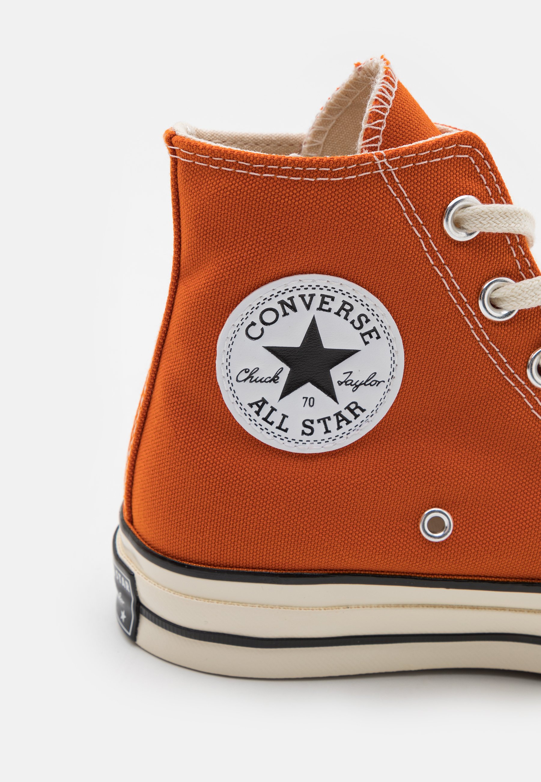 Converse CHUCK 70 RECYCLED UNISEX - Sneakers hoog - fire  pit/egret/black/oranje - Zalando.nl
