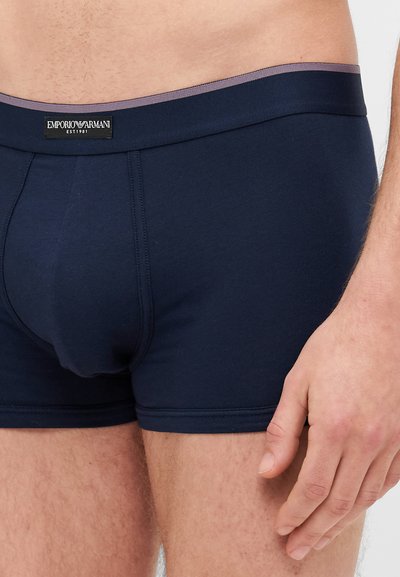 Emporio Armani TRUNK 2 PACK  - Boxers - blu/shark
