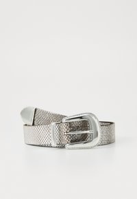 Gürtel - taupe/silver-coloured