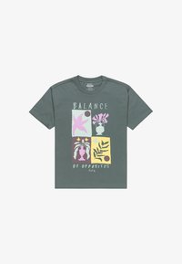 Selected, mottled green