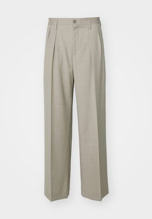 Filippa K WIDE TROUSERS - Nadrágok - sage melange