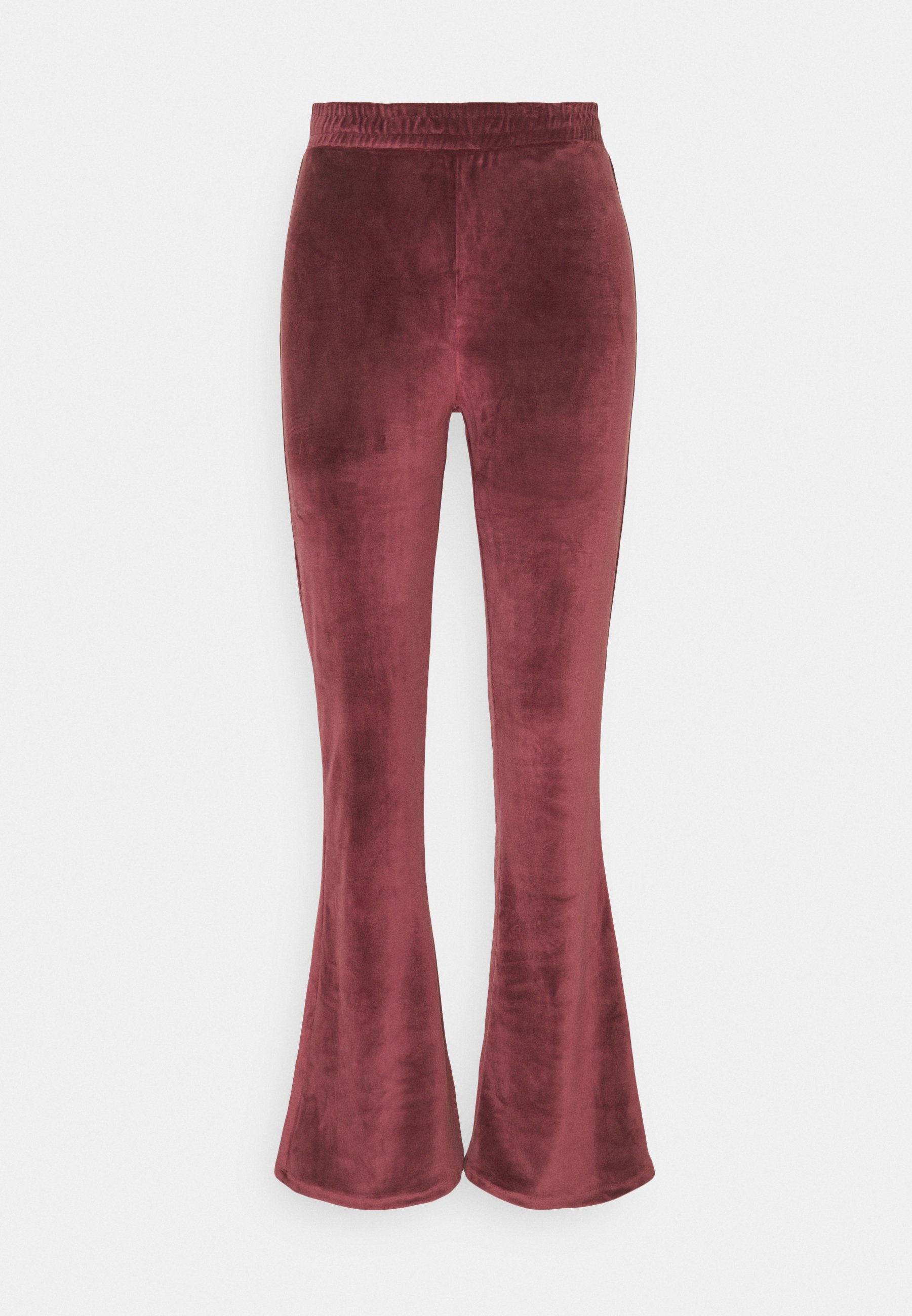 bordeaux flared pants