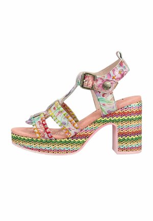 LAURA VITA SANDALEN - High Heel Sandalette - corail