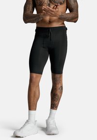 2XU - AERO COMPRESSION - Short running tights - black-silver reflective Thumbnail Image 1