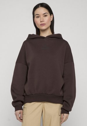 Hoodie - chocolate brown