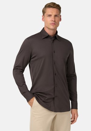 REGULAR FIT  - Overhemd - brown