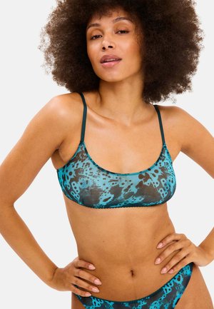 SCOOP - Bustier - deep teal orchid