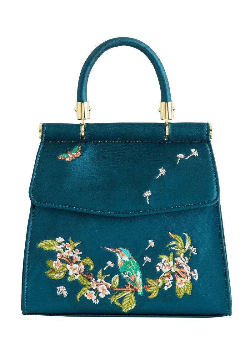 FABLE ENGLAND - MORNING SONG KINGFISHER MINI - Handbag - blue, Enlarge