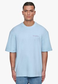 Dropsize - T-shirt basic - baby blue Miniatuurafbeelding 1