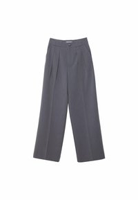 Stradivarius Pantaloni - silver-coloured