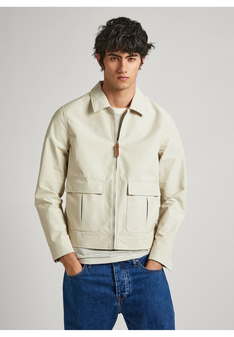 Pepe Jeans - Letná bunda - base beige, Zväčšiť