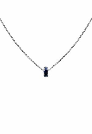 CON ZAFIROS AZULES DIAMANTES - Collar - silver-colorued