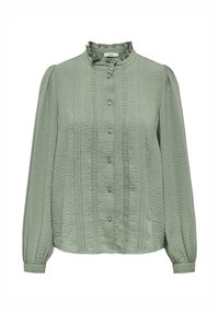 JDYELLIS SHIRT - Užsagstoma palaidinė - dunkelgrün