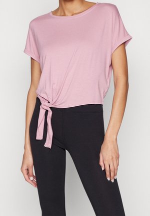 Triko s potiskem - lilac