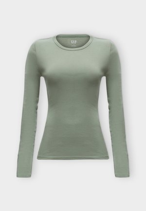 GAP, MODERN CREW - T-shirt à manches longues - mesculen green