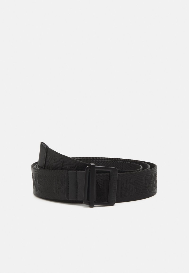 Karl Lagerfeld Jeans WEBBING BELT UNISEX Cintura black/nero