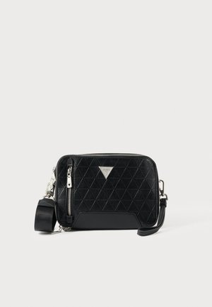 TORINO CAMERA DOUBLE ZIP - Keresztpántos táska - black