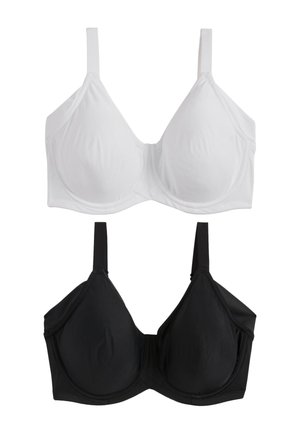Next ULTIMATE 2 PACK - Bøjle-bh - black white