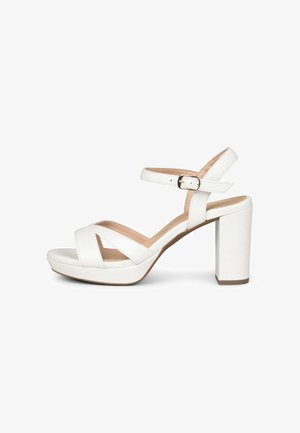 MiMao, PARIS - Sandalias de tacón - nácar
