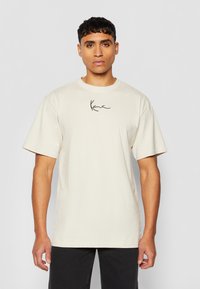 Karl Kani - SMALL SIGNATURE ESSENTIAL TEE UNISEX - Základné tričko - grey Miniatúrny obrázok 1