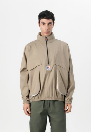 HALF ZIP UNISEX - Summer jacket - beige taupe