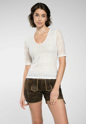 FONTÄNE 1/2 ARM - Blouse - offwhite