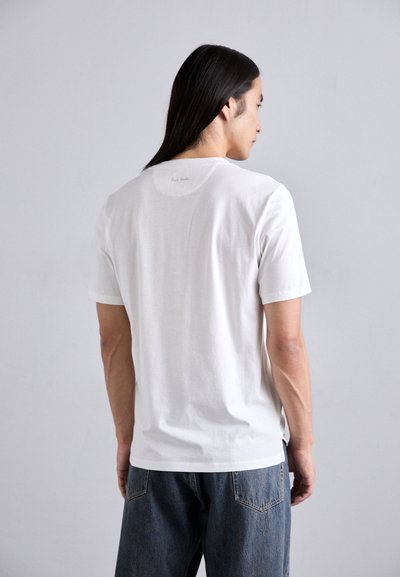 Paul Smith LABEL - Apdrukāts T-krekls - white