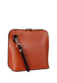 DrachenLeder Schoudertas - cognac braun