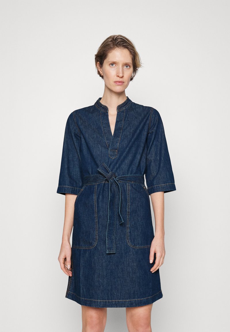 Vanessa Bruno AROVA Denim dress indigo/beige Zalando.co.uk