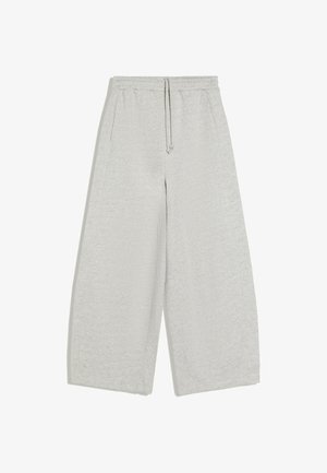 Bershka, PLUSH PARACHUTE - TROUSERS - Pantalon de survêtement - dark grey