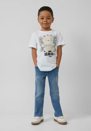 MIT FRONT - Print T-shirt - weiß