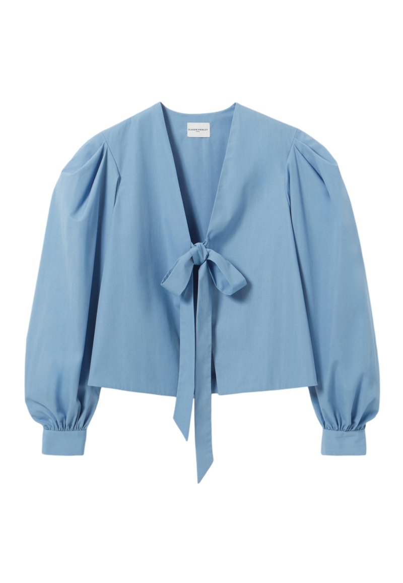 CLAUDIE PIERLOT Blouse lichtblauw gemêleerd