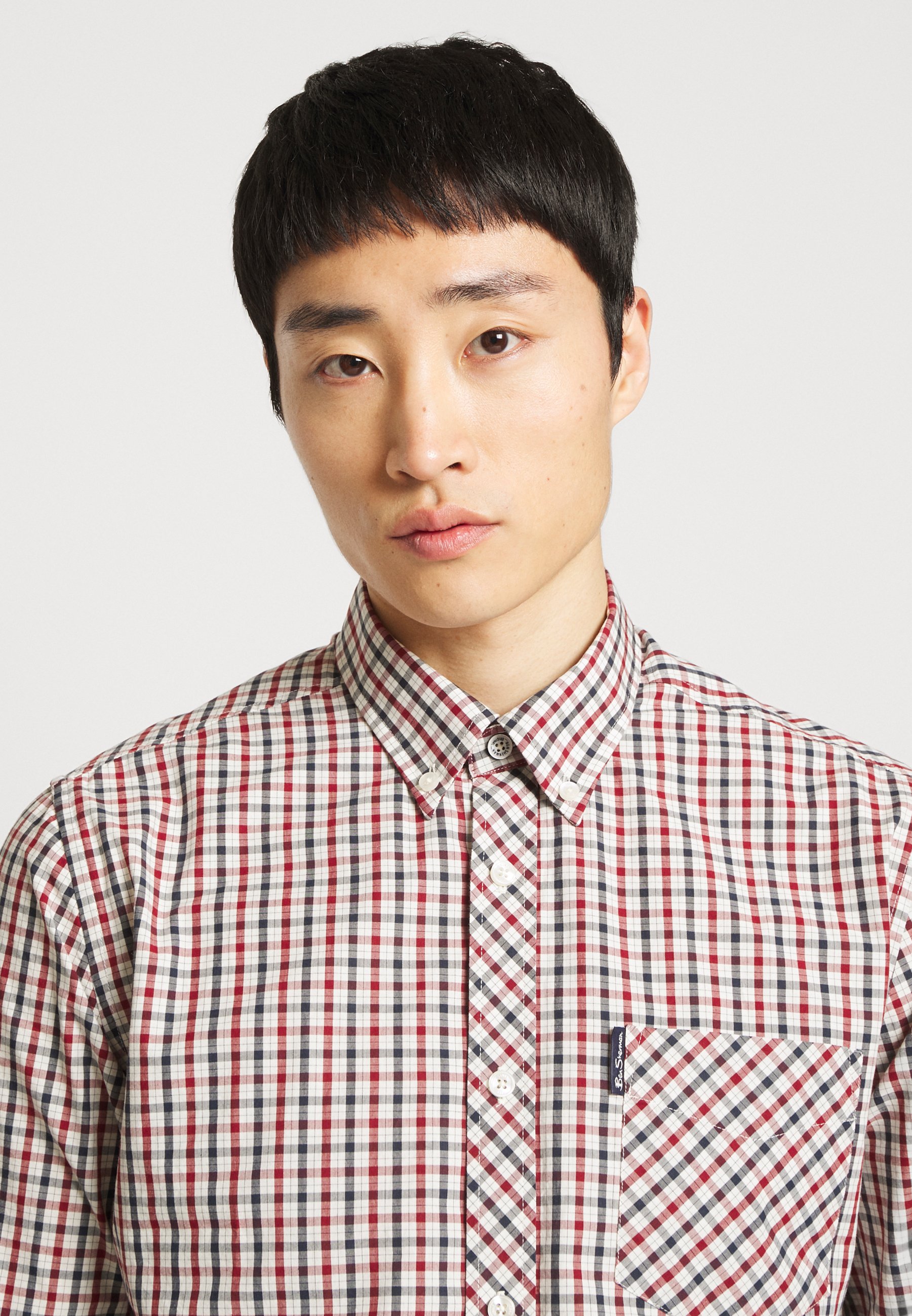 Ben Sherman SIGNATURE HOUSE CHECK Skjorte red Zalando.no Ben Sherman CORE GINGHAM Skjorte dark red Zalando.no