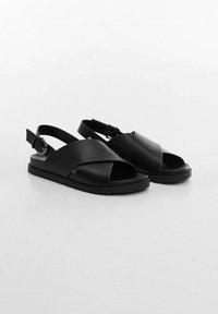 Mango Kids Sandaalit nilkkaremmillä - black