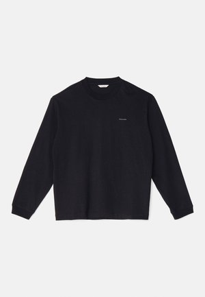 RELAXED LONG SLEEVE UNISEX - Bluză cu mânecă lungă - black