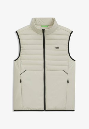 BOSS, V_URBANEX VEST - Chaleco - light beige two