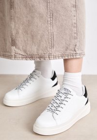 ELBINA - Sneakers basse - white/black