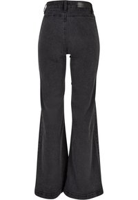VINTAGE  - Flared jeans - black washed