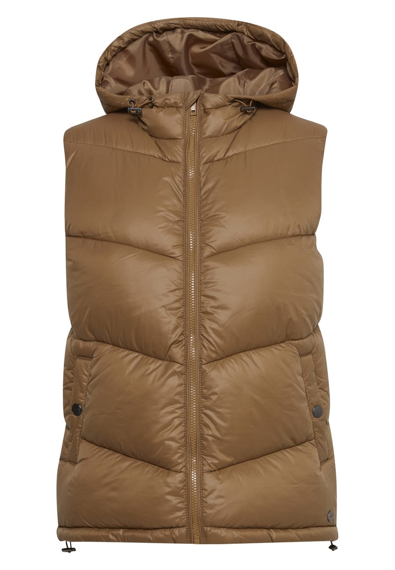 Damen Leichte Jacken | Oxmo OXTABITA Weste thrush/braun - LI43537 Damen Leichte Jacken | Oxmo OXTABITA Weste thrush/braun - LI43537